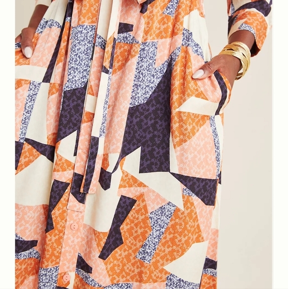 Corey Lynn Calter Abstract Shirtdress - Picture 4 of 6